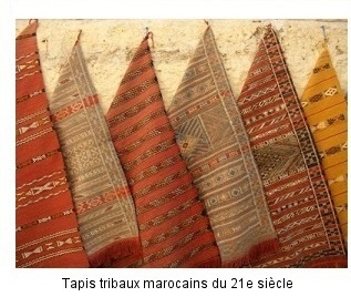 Tapis tribaux marocains du 21e siècle